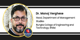 Rungta College of Engineering and Technology, Head, Department of Management Studies: Dr. Manoj Verghese Interview